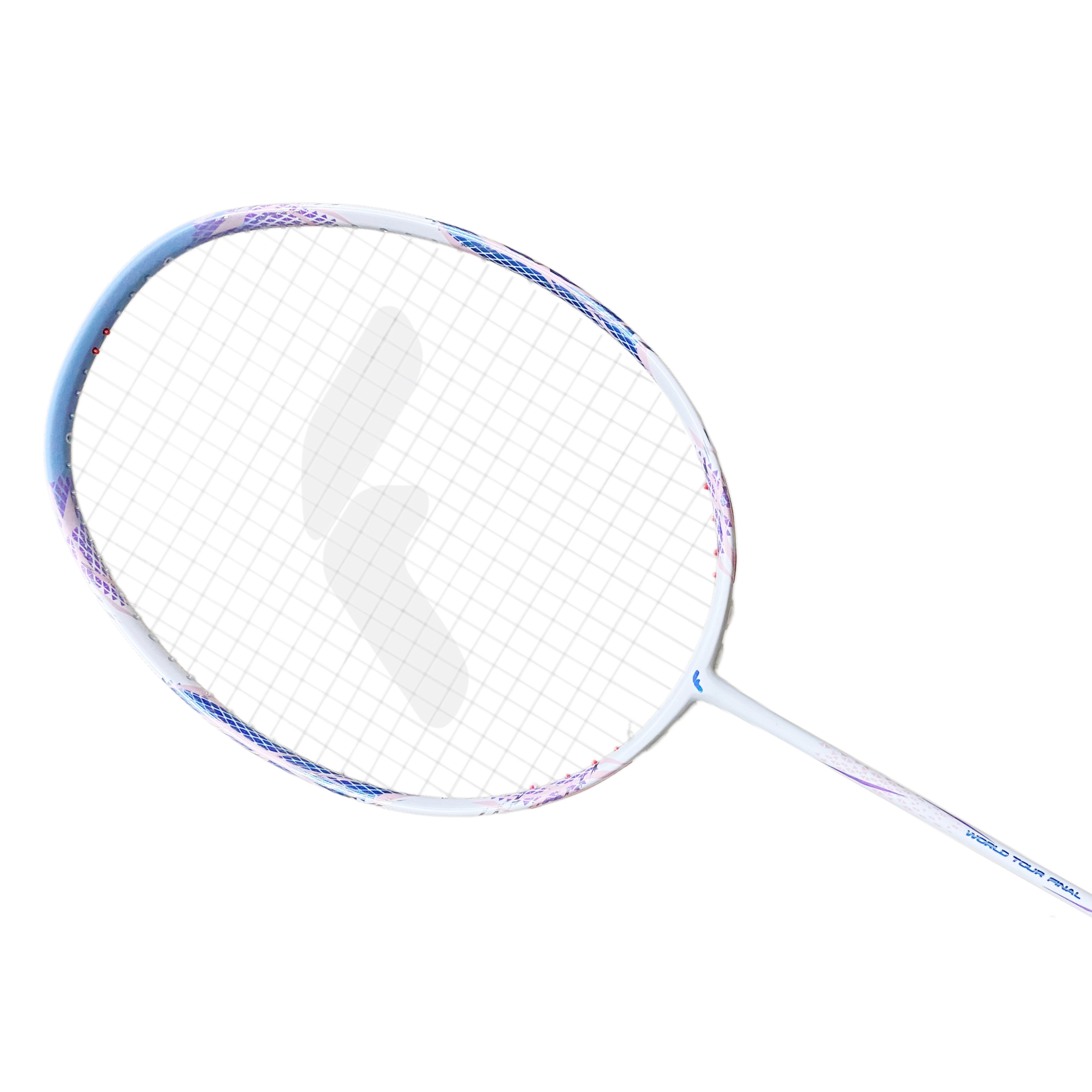 Flex Power World Tour Final White Compact Frame Badminton Racket (4U)